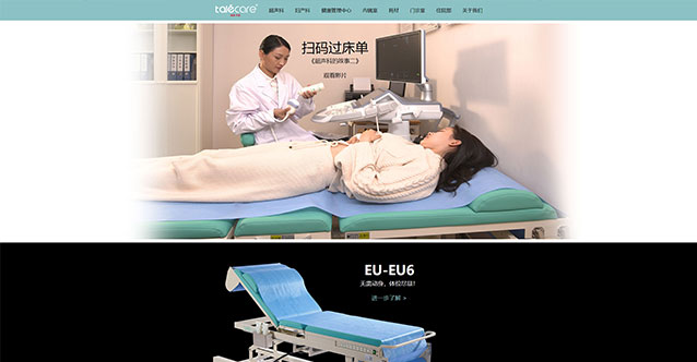 深圳市泰乐康科技有限公司网站设计展示图