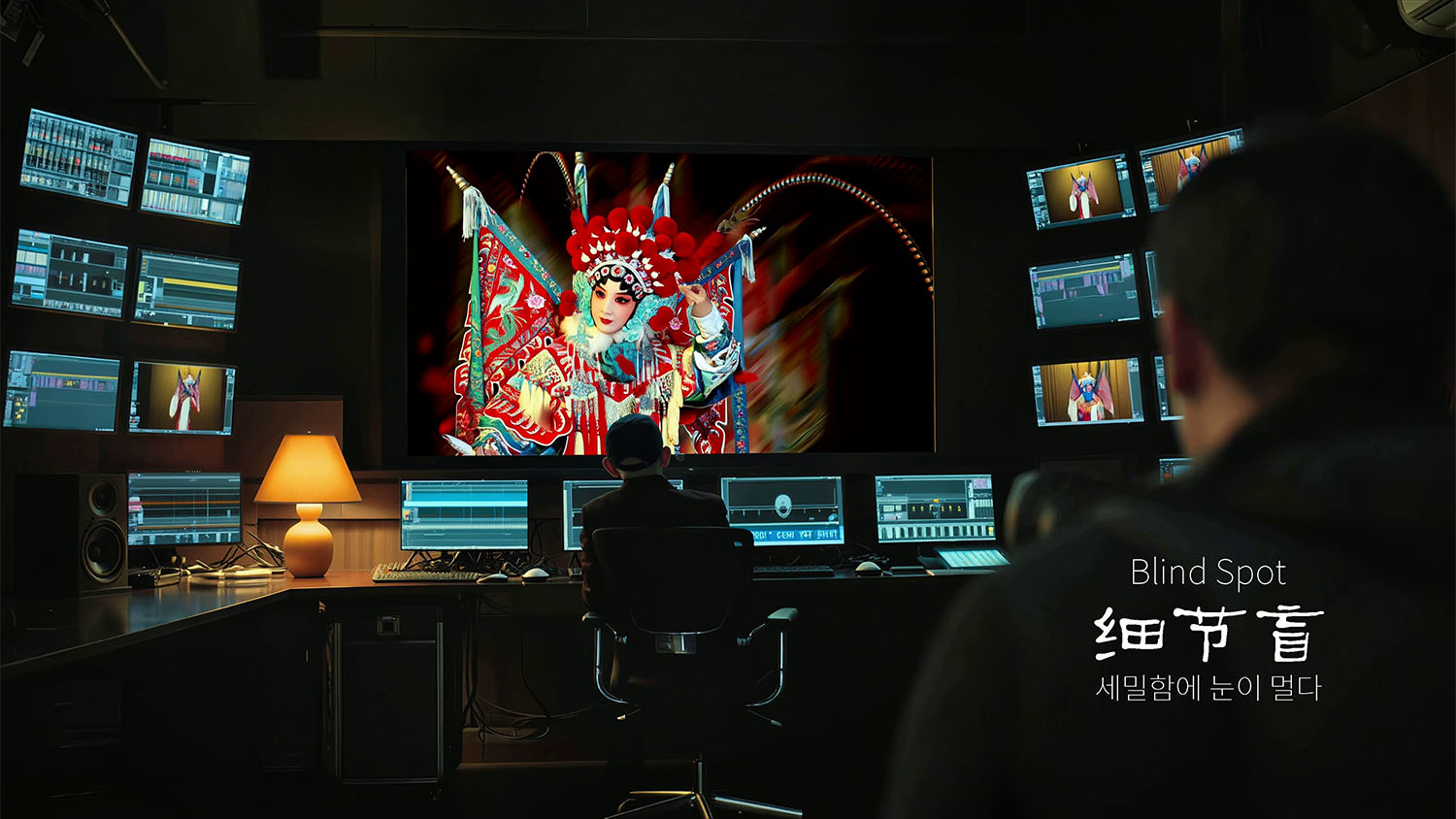 深圳 AIGC 视频广告实验短片《细节盲》可灵 AI 生成 4K 封面画面